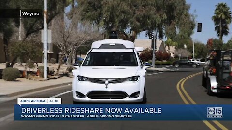 Inside look: Experiencing driverless ride in Valley Waymo vehicle