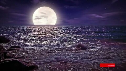 MOONLIT OCEAN: Relaxing-Soothing-Yoga-Sleep Music||