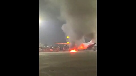 Spice jet fire