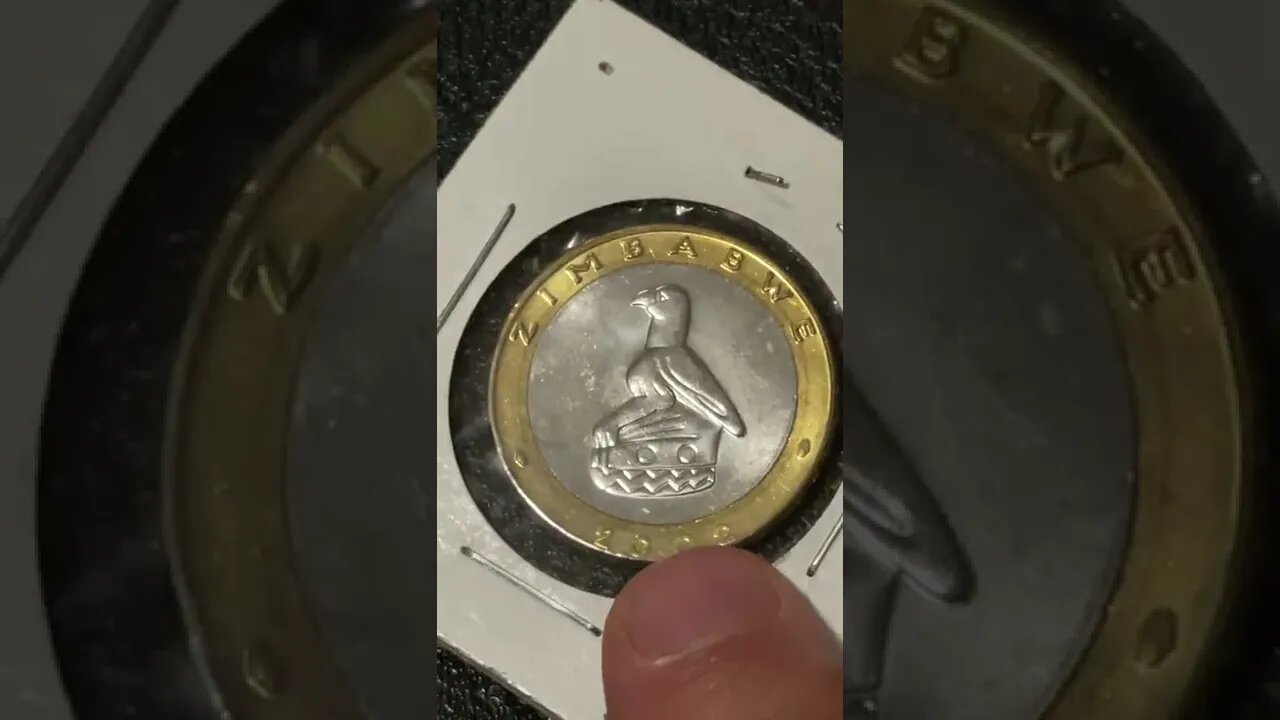 The Melt Value Compared To Face Is Ridiculous, In This Zimbabwe Coin