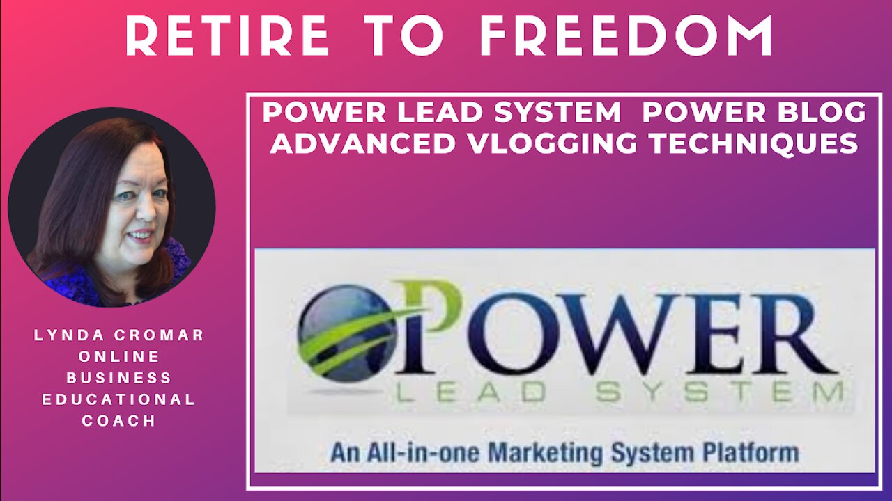 Power Lead System Power Blog advanced Vlogging techniques