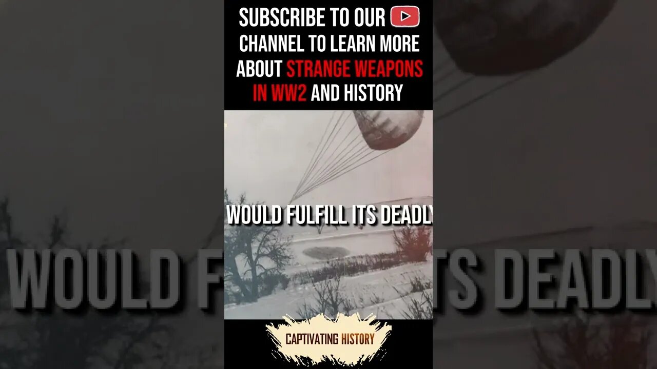 How Did the Japanese Use Balloon Bombs against America in WW2? #shorts
