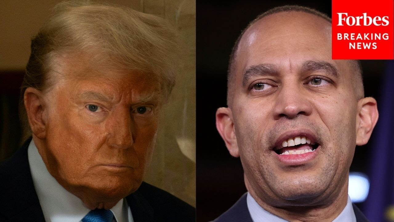 Hakeem Jeffries Calls Out Donald Trump When Asked About Rising Debt