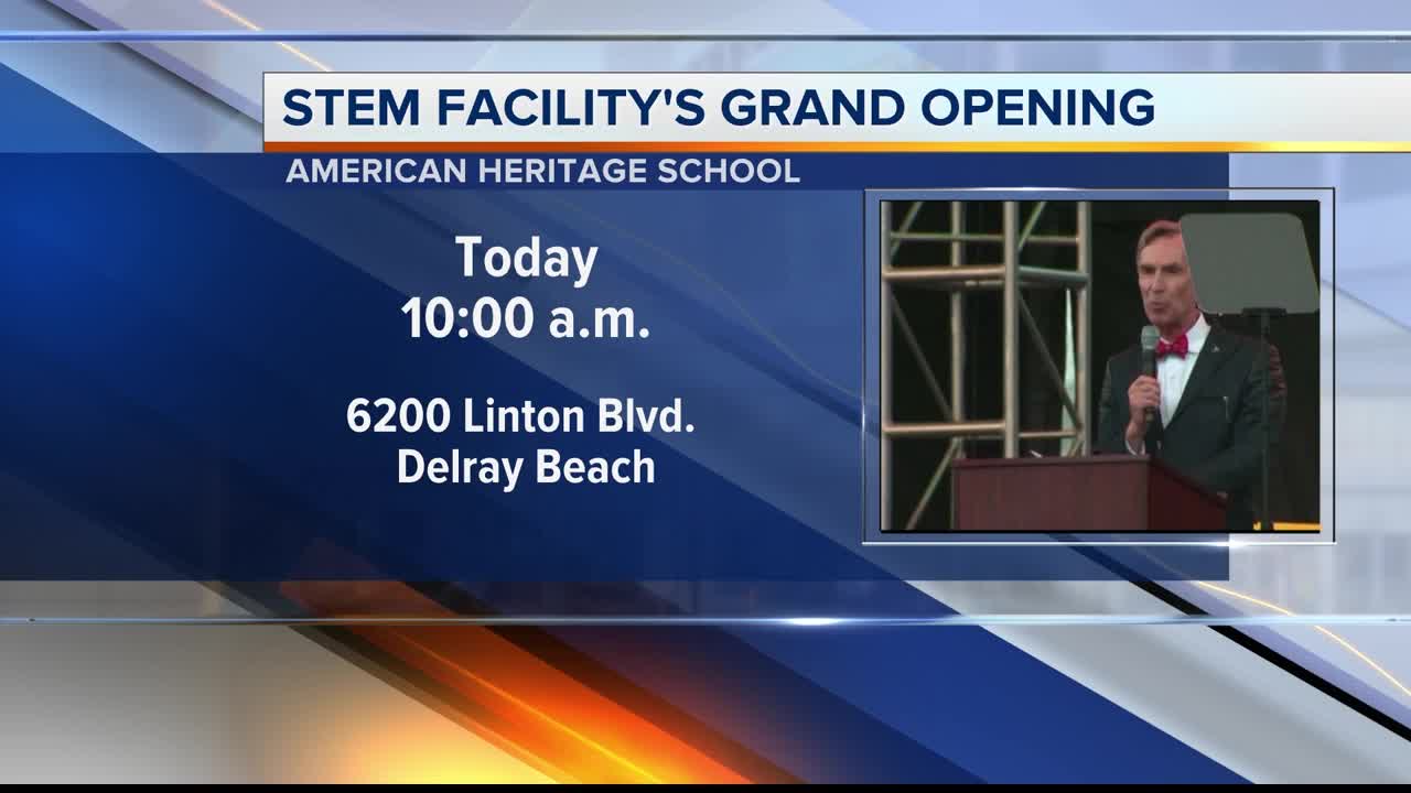 Bill Nye 'The Science Guy' speaking Wednesday at American Heritage High School in western Delray Beach