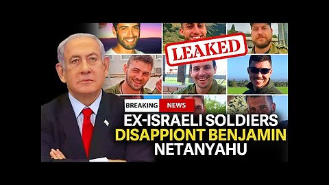 LEAKED! Former IDF Soldiers Spills Israel's Secret In Gaza