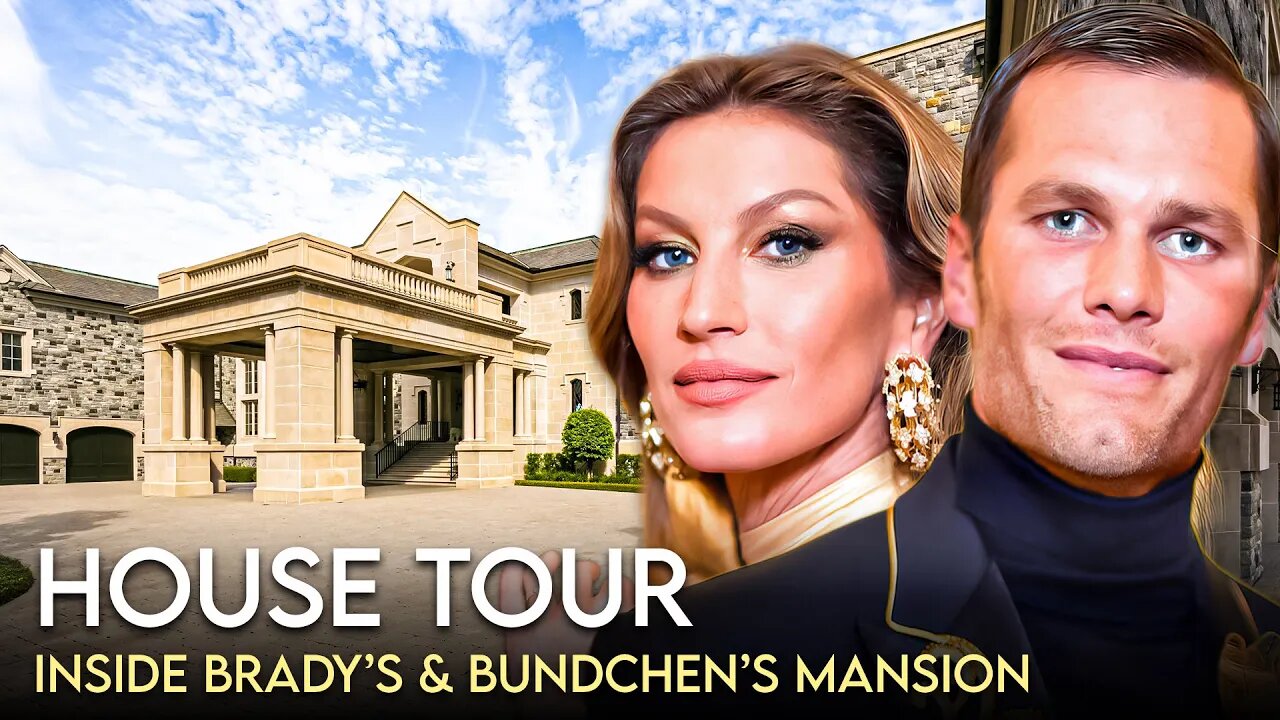 Tom Brady & Gisele Bundchen | House Tour | $29 Million Florida Mansion & More