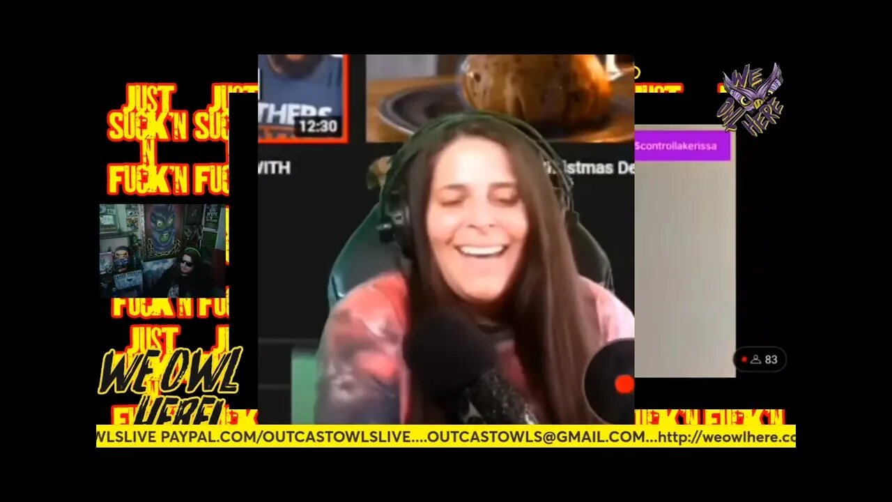 @controllaa laughs at the accident that she caused while driving high.