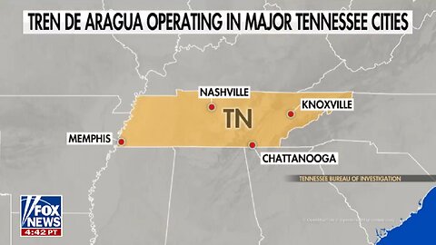 TREN DE ARAGUA OPERATING IN MAJOR TENNESSEE CITIES