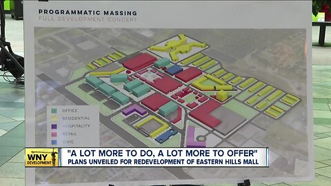 Plans unveiled for redevelopment of Eastern Hills Mall