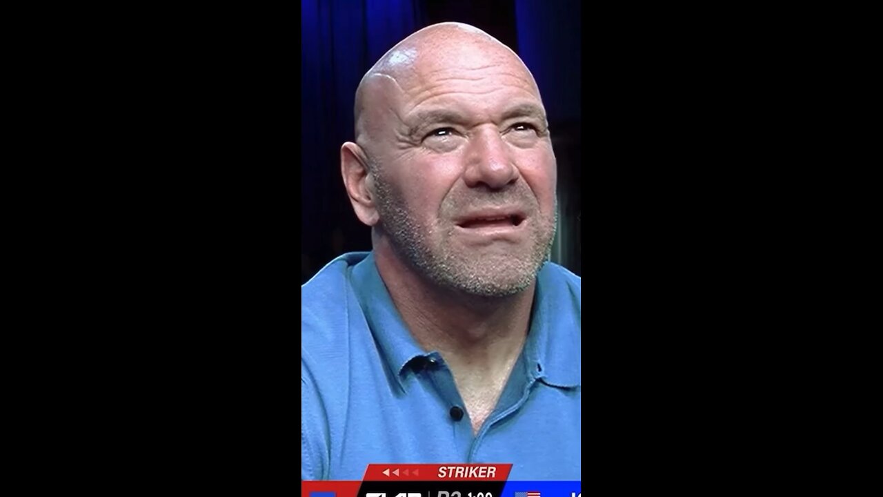 Dana White First Ever PRISON POWER SLAP