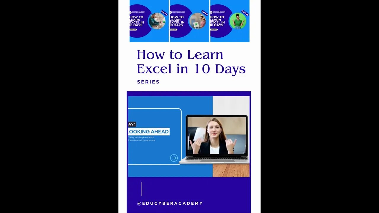 How to Learn Excel in 10 Days.