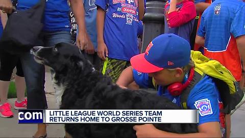 Grosse Pointe Little League team returns home after World Series