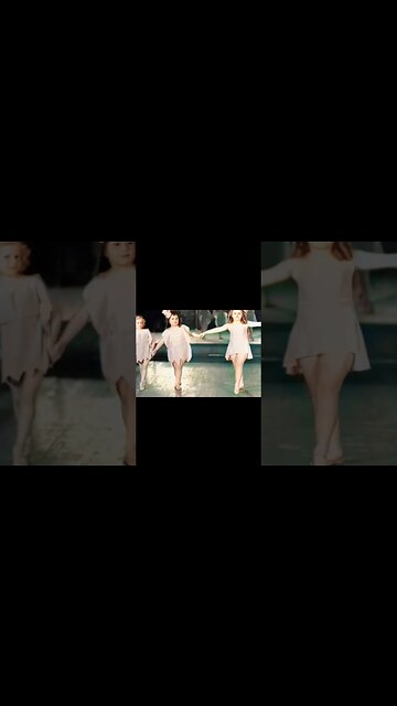 Ballet training 1934, Detroit News Media [Restored Footage]