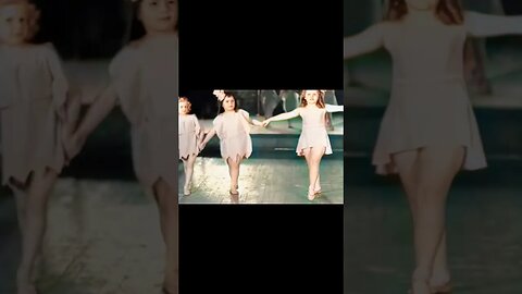 Ballet training 1934, Detroit News Media [Restored Footage]