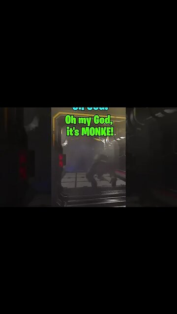 OMG It's MONKE! #shorts