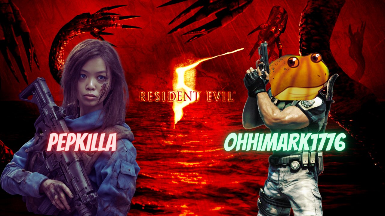 Resident Evil 5 with @OhHiMark1776