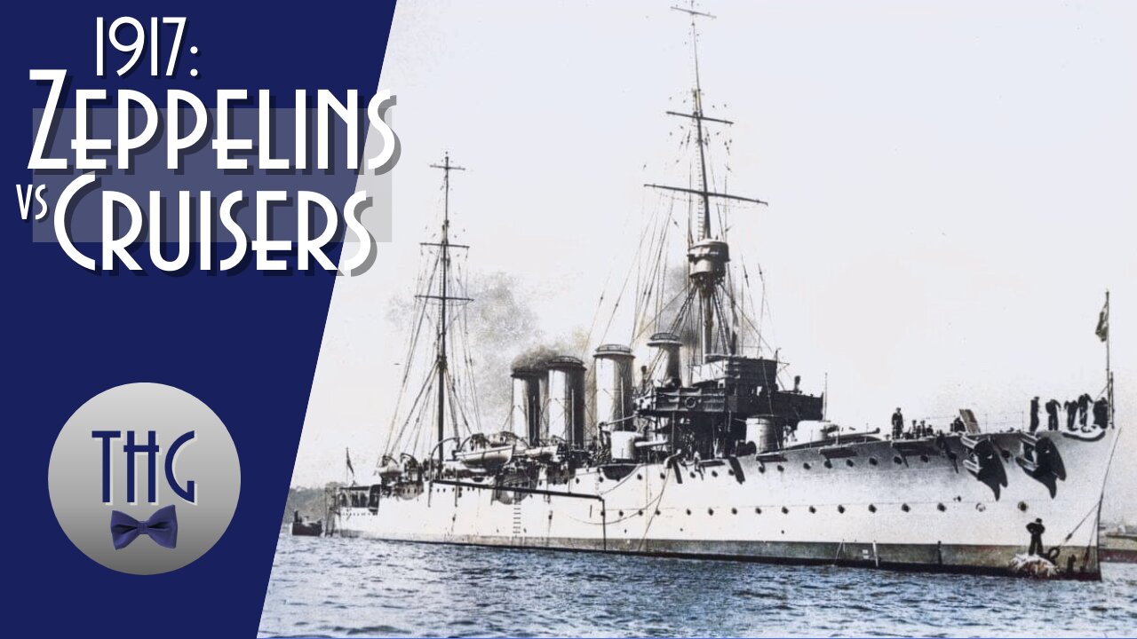 Cruisers vs Zeppelin: HMAS Sydney and HMS Dublin vs L 43, 1917