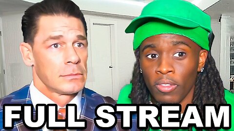 Kai Cenat & John Cena FULL STREAM!