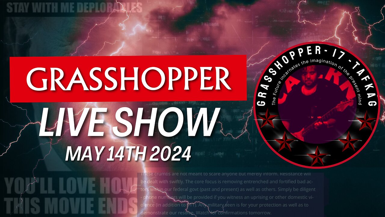 Grasshopper Live Decode Show - May 14th 2024