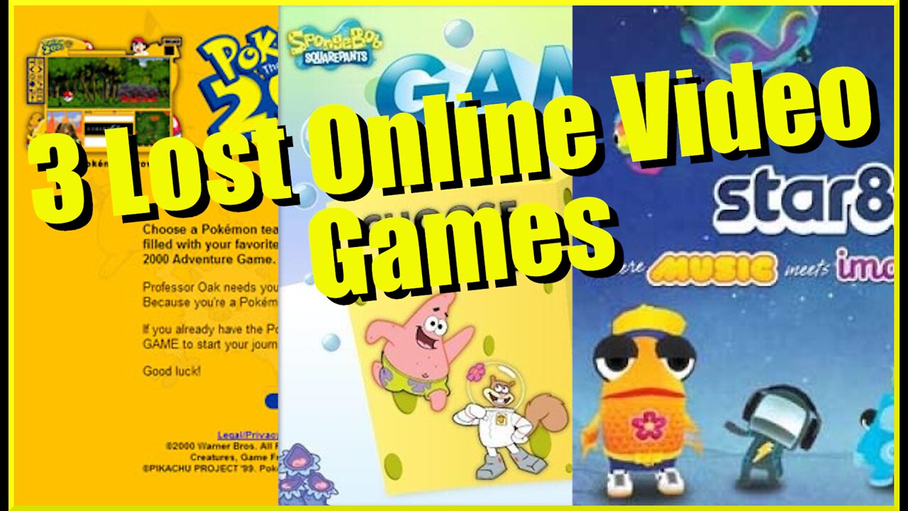 3 Lost Online Video Games