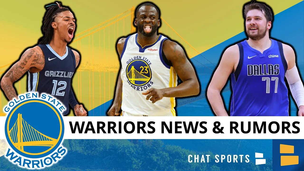 Warriors News & Rumors On Draymond Green Returning SOON + Ja Morant & Luka Doncic