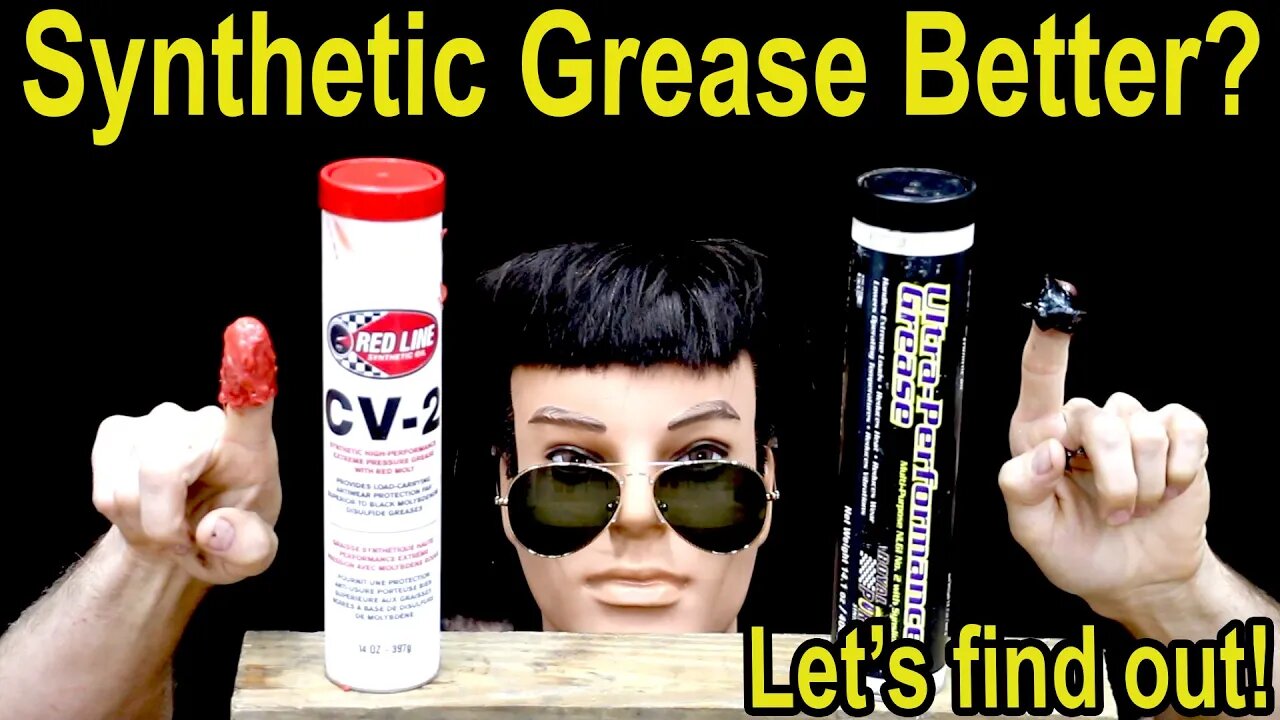 Synthetic Grease Better? Red Line CV-2 vs Royal Purple. Is Lucas Red-n-Tacky Better?