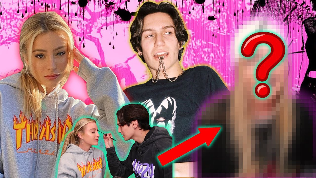 Lilhuddy turns me into an E GIRL