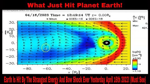 Earth Is Hit By The Strangest Energy And Bow Shock Ever Yesterday April 16th 2023! (Must See)