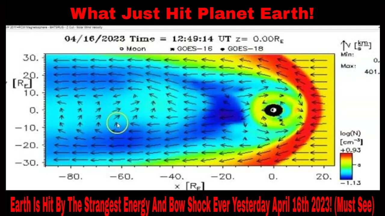 Earth Is Hit By The Strangest Energy And Bow Shock Ever Yesterday April 16th 2023! (Must See)