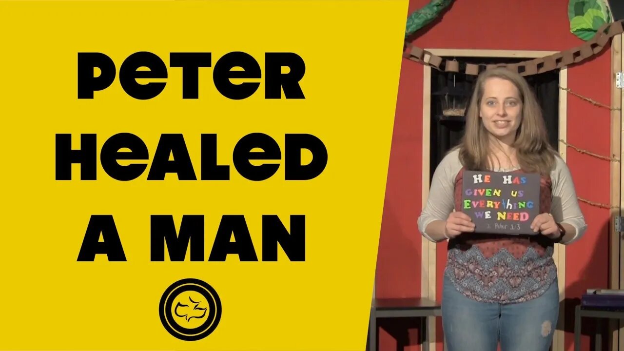 Peter Healed a Man (Acts 3-4) | Younger Kids | Miss. Ashleigh