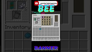 Bee Banner | Minecraft