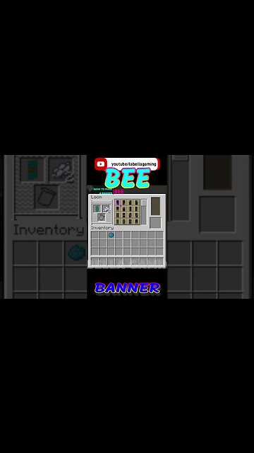 Bee Banner | Minecraft