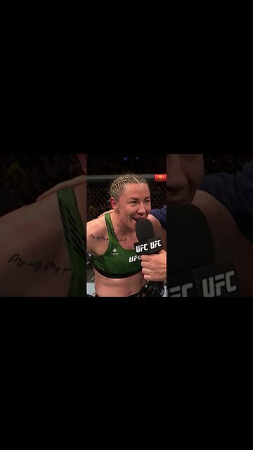 Molly McCann is the LIFE OF THE PARTY in and out of the Octagon