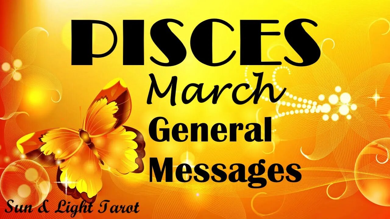 Pisces ♓ A Miraculous Transition Takes Place Bringing in Boundless New Opportunities!🦋 March 2023