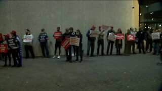 Trump supporters protest in Milwaukee