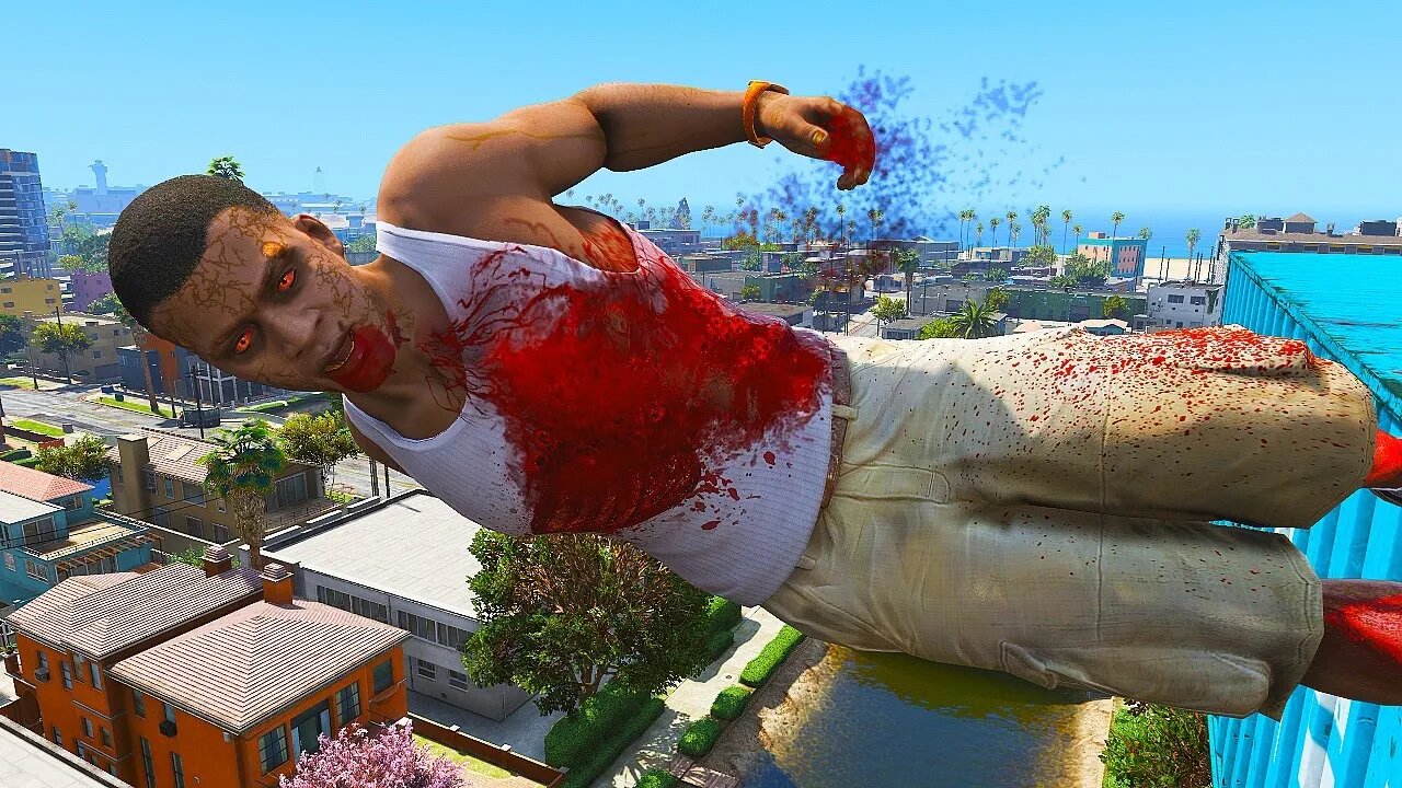 Funny/Brutal Ragdoll Physics Compilation #1 (GTA 5)