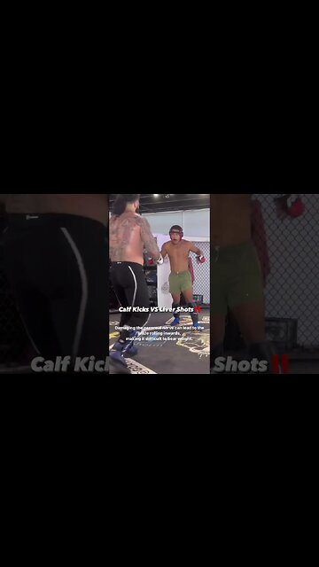 Calf Kicks VS Liver Shots via @josh mercado @cj brant @goatshed #mma #mmatraining #ufc #mi