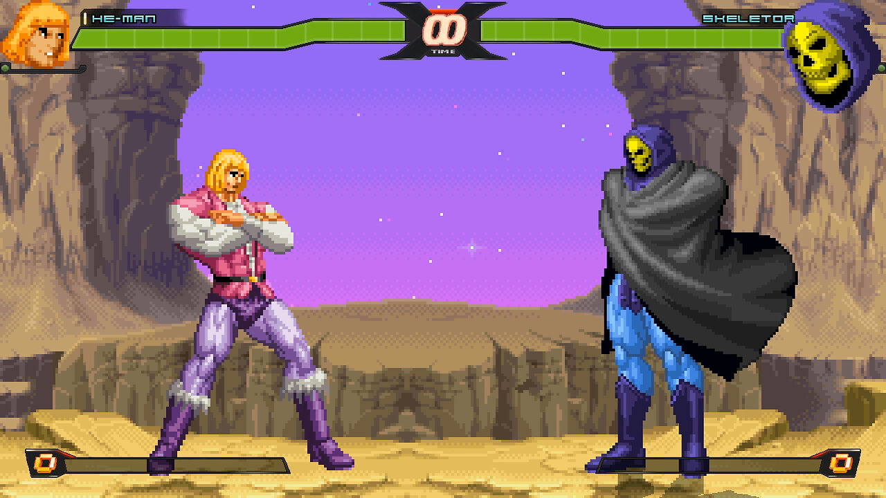 MUGEN - He-man AI by DarkLuigi vs. Skeletor AI by BobaFett - Download