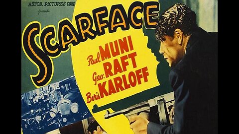 SCARFACE 1932 Paul Muni Portrays the Notorious Gangster Known as "Scarface" FULL MOVIE in HD