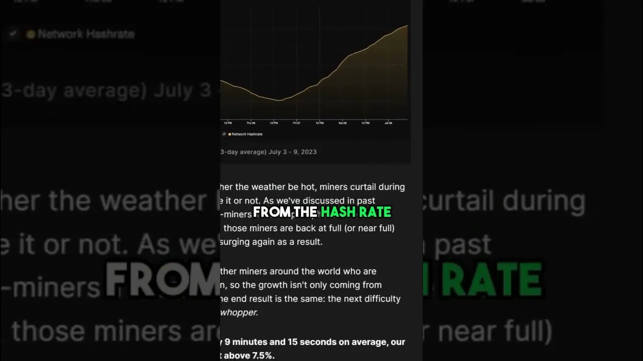 Bitcoin Mining Hash Rate Surges: What Does it Mean? #cryptocurrencymining