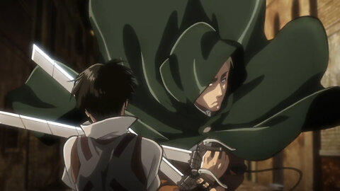 cono levi entrou para tropa de exploração | shingeki no kyojin