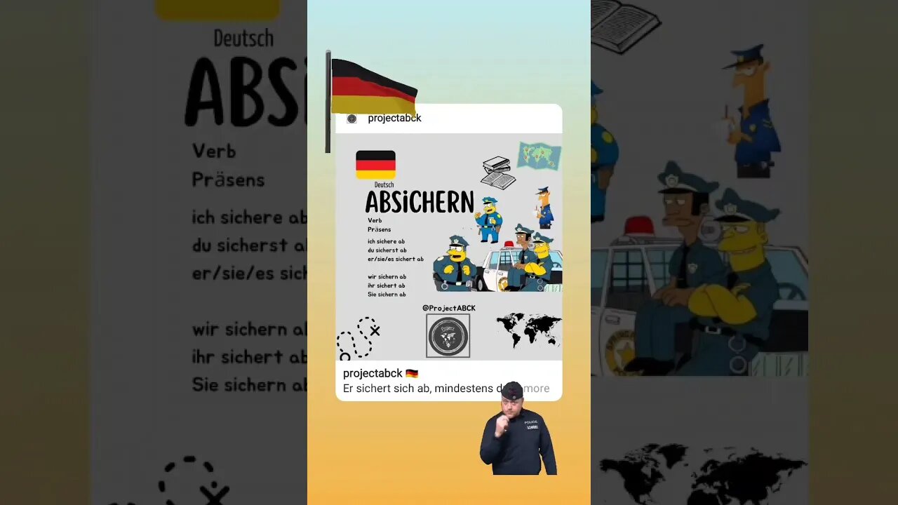 🇩🇪 Absichern