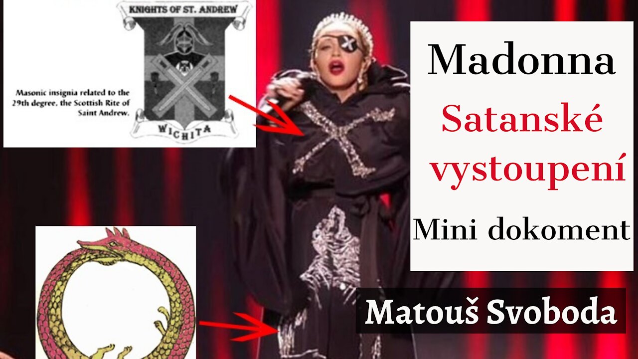 Madonna - Satanské vystoupení v přímem přenosu!