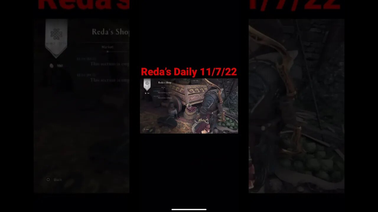 Reda’s Daily 11/7/22