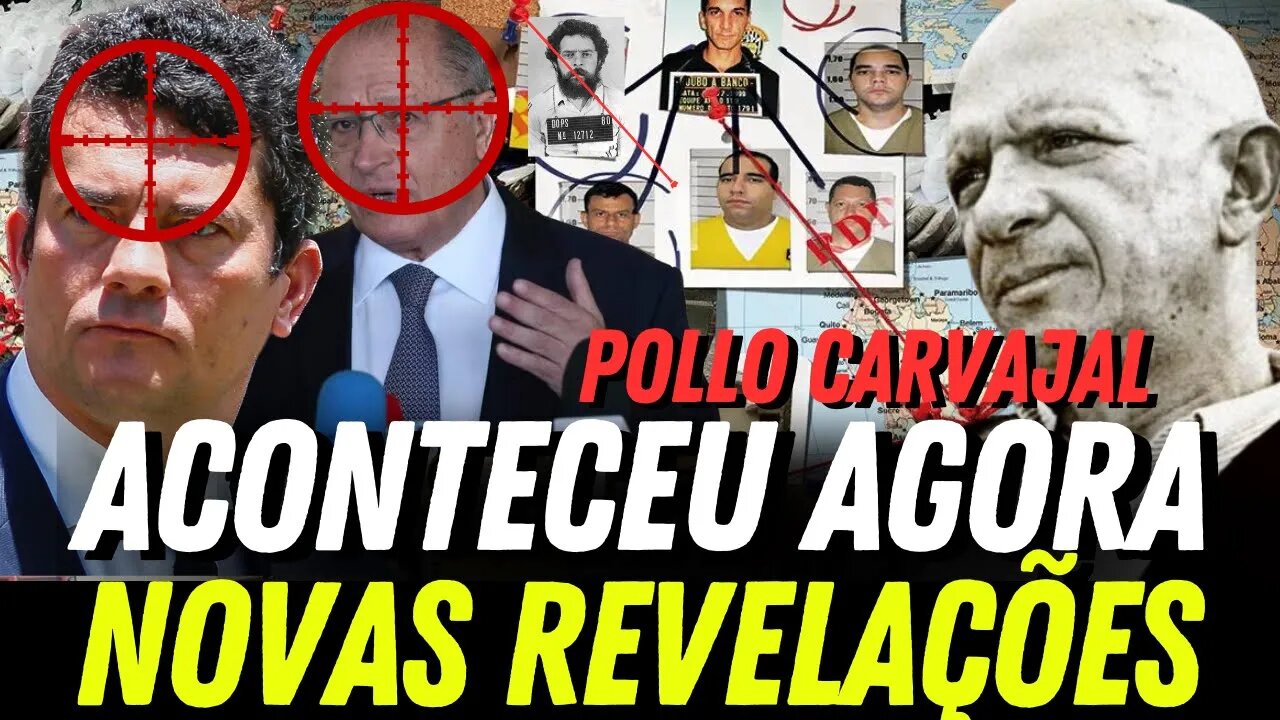 REVELAÇÕES MORO ALCKMIN NA MIRA DA MORTE LULA POLLO CARVAJAL PCC E ESTADOS UNIDOS