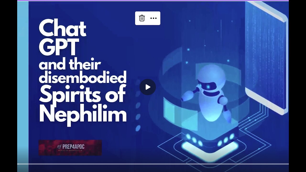 🚨 BEFORE YOU CHAT GPT, KNOW THEY ARE DISEMBODIED SPIRITS! DANGER! 🖲️