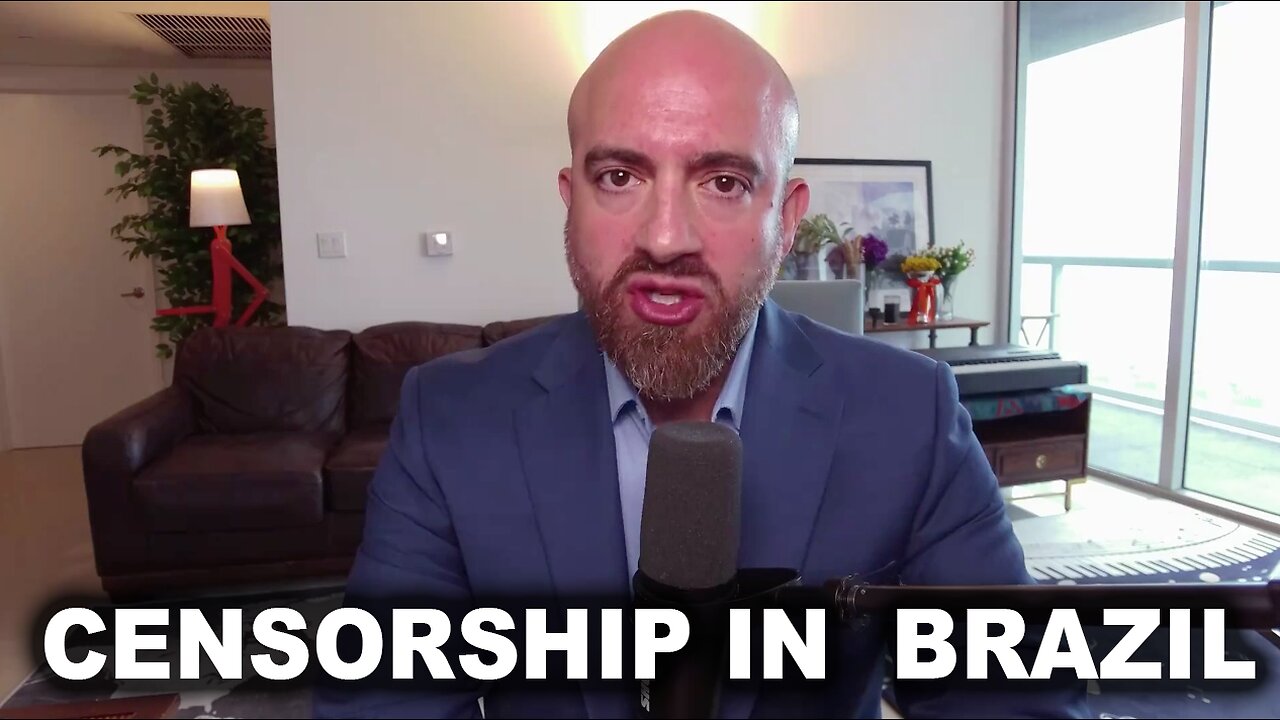 Mike Benz Calls Out The U.S. For Their Role In Instigating The Censorship Mess In Brazil!