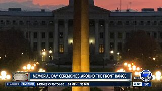 Memorial Day ceremonies across the Front Range