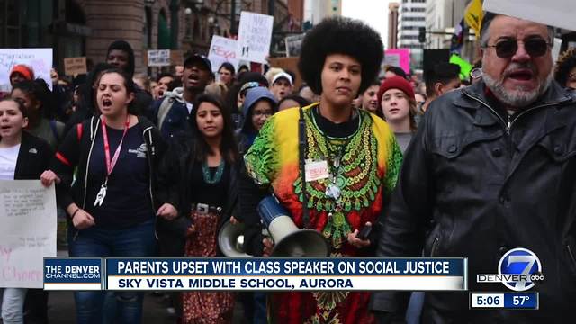 Sky Vista Parents upset after activist invited to speak at school; teacher placed on leave