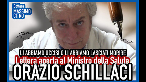 Lettera aperta al Ministro della Salute Schillaci [Dott. Massimo Citro Della Riva]